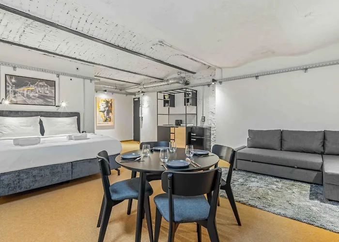 Underground I Design Loft I Near Center Apartment