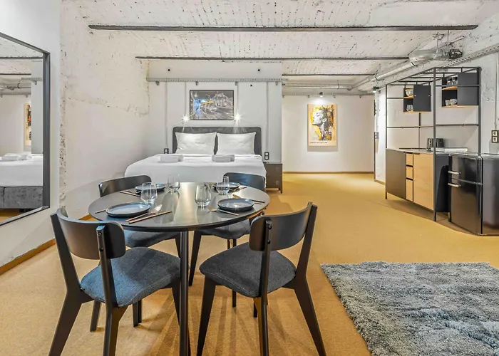 Underground I Design Loft I Near Center Apartment *